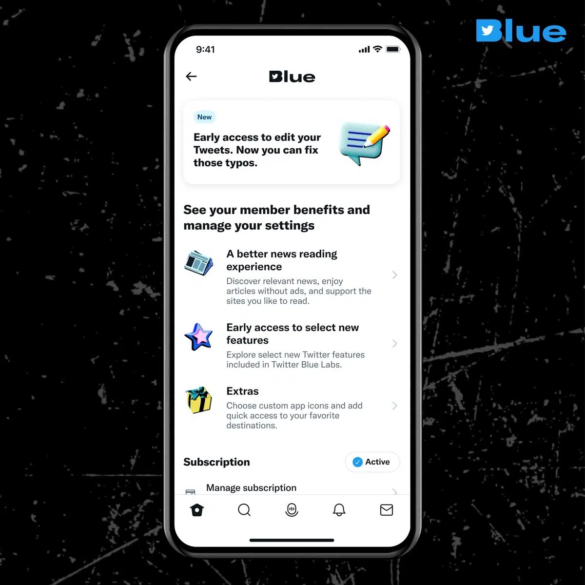 Twitter Blue ya disponible en Android