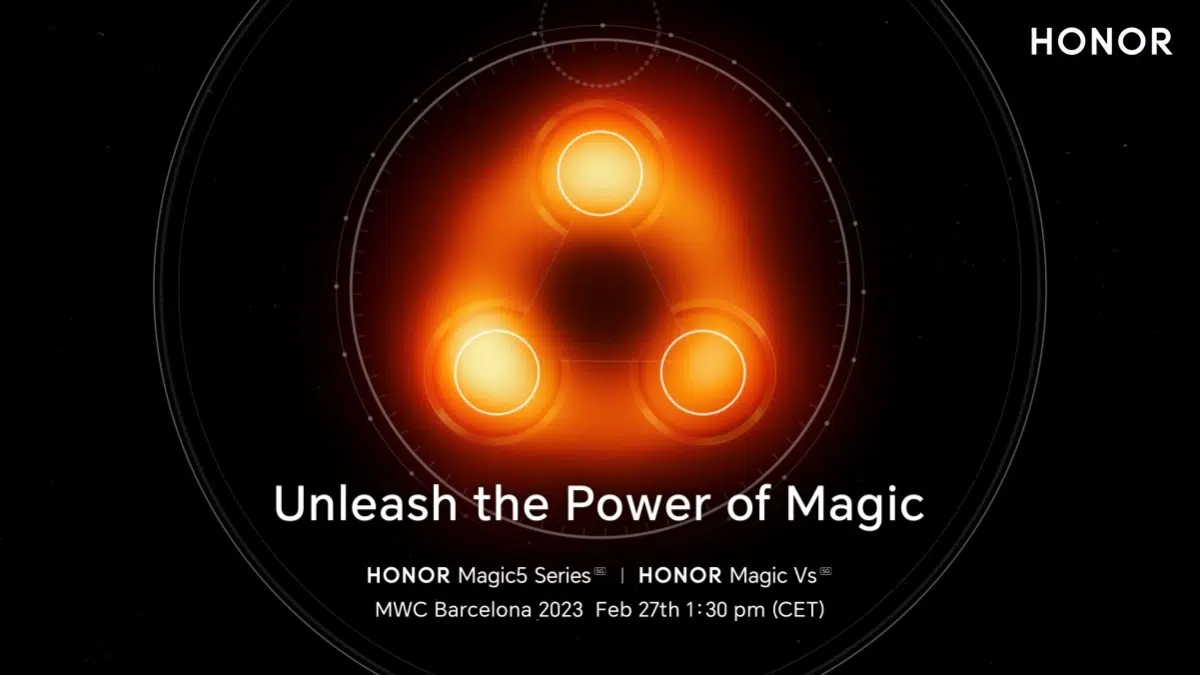Honor confirma el lanzamiento de Magic 5 series y Magic Vs en el MWC de Barcelona