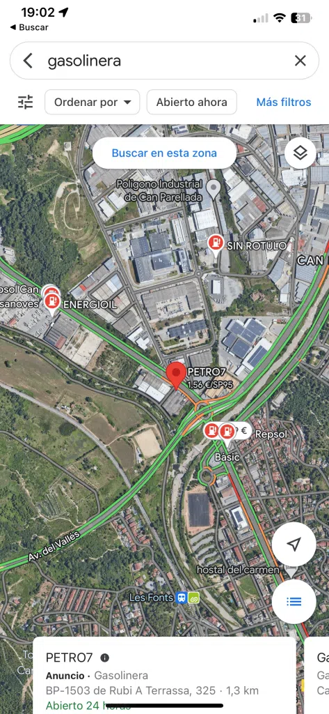Encontrar gasolinera googlemaps2