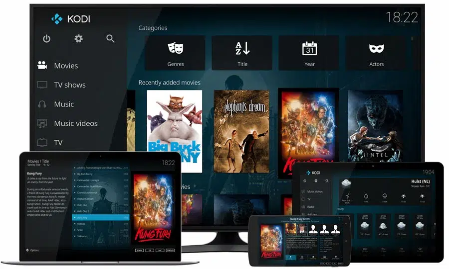 Kodi multi dispotivio