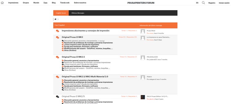 Prusa printers