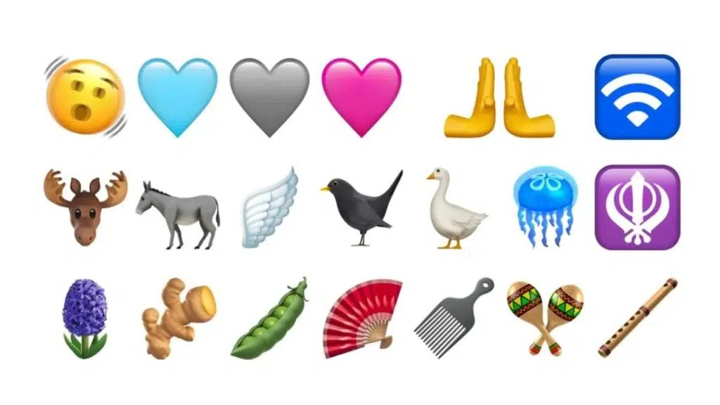 Ios 16. 4 nevos emojis