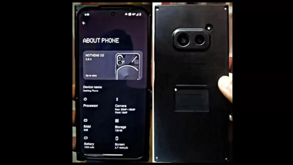 Nothing 2a phone 1