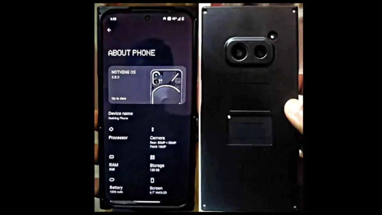 Nothing Phone 2a: Filtraciones Detallan la Tecnología de Cámara y la Fecha de Presentación