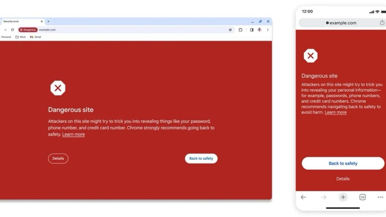 Google Chrome Aplica la Navegación Segura en Tiempo Real