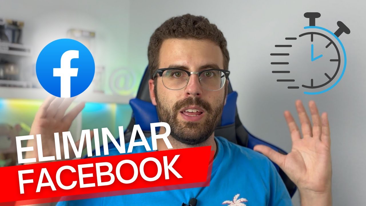 Elimina tu cuenta de facebook de forma rápida y real
