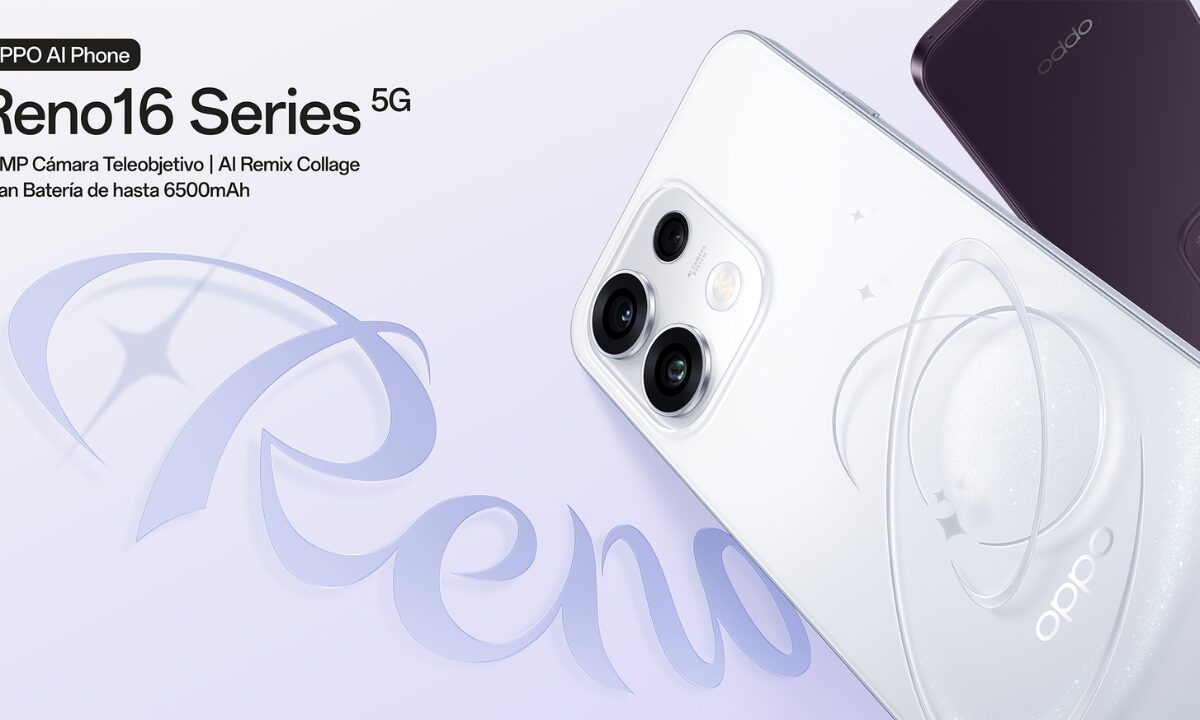 Oppo reno16 pro mostrando su nuevo diseño 3d pop planet y la cámara trasera de 200 mp