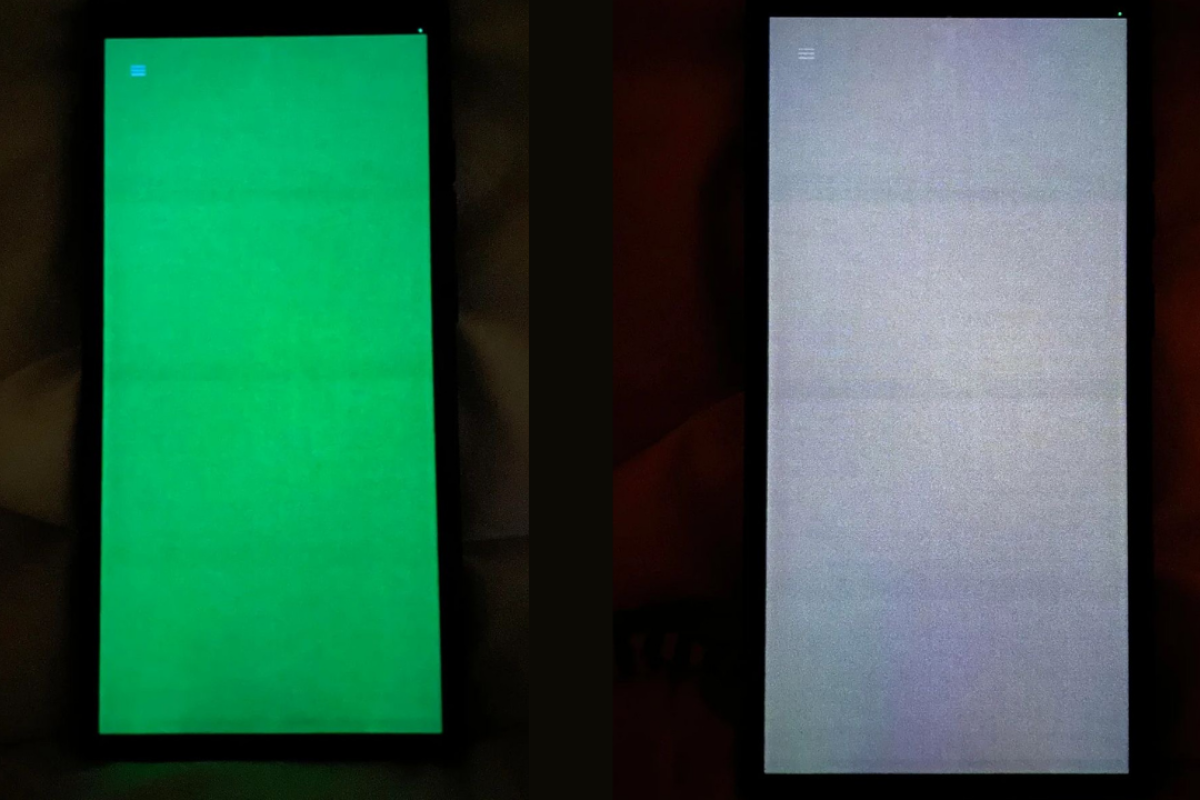 pantalla granulada samsung s24 problema-1